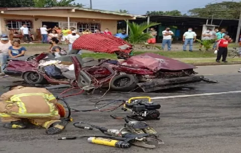 Identifican a la víctima fatal del accidente de tránsito en Las Lomas, distrito de David