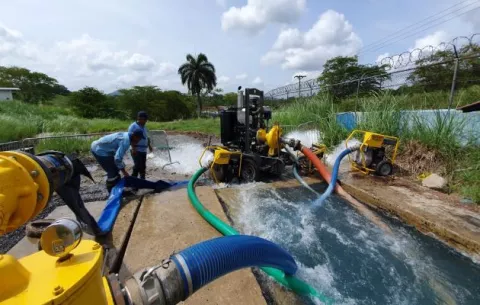 Se normaliza progresivamente el suministro de agua potable en la ciudad de Panamá y San Miguelito