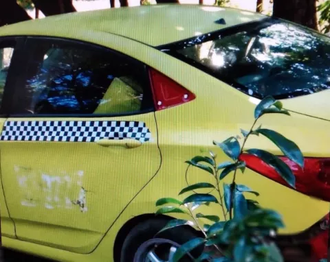 Se investiga si auto ubicado en Alanje pertenece a taxista desaparecido en Chiriquí