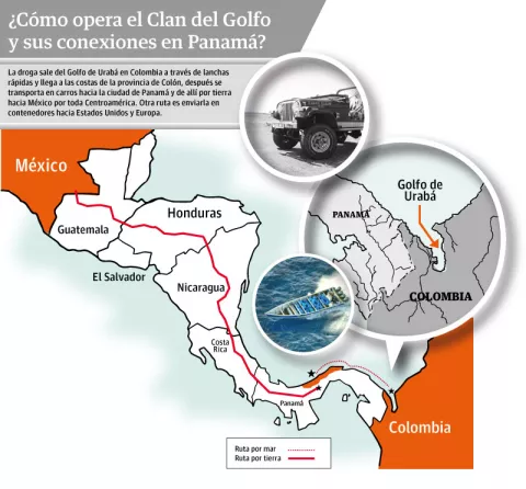 Duros golpes en Colombia y Panamá no frenarán actividades narcotraficantes del Clan del Golfo