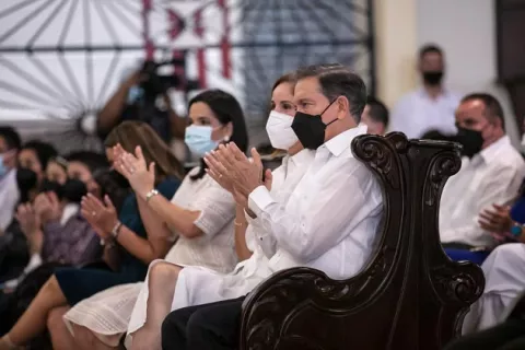 Presidente Laurentino Cortizo participa en acto en memoria de los caídos del 20 de diciembre de 1989