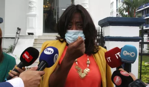 Lucy Molinar : 'Si la verdad no sale en Panamá, saldrá afuera'