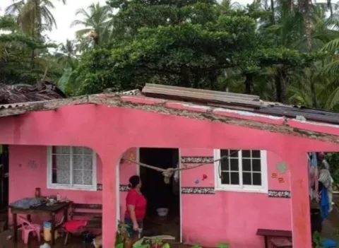  Mal tiempo en Colón continúa con caída de árboles, deslizamientos e inundaciones