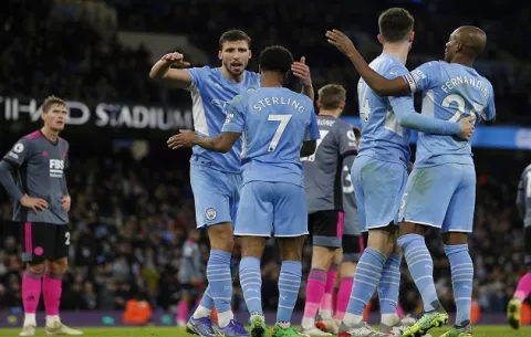 Guardiola reconoce que el Leicester puso a sudar a su Manchester City