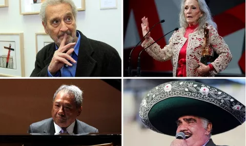 El adiós en 2021 a grandes leyendas del entretenimiento y cultura de México