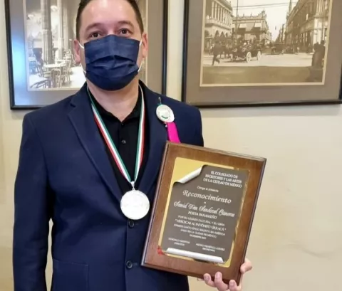 Epopeya panameña es galardonada por el Colegiado de Escritores y Las Artes de Ciudad de México