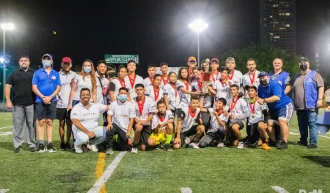 Barrios de Panamá, corona en el Kiwanis Ultimate League