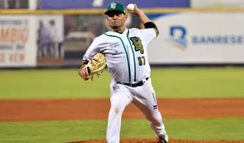 Andy Otero no lanzó contra Tigres de Licey por dar positivo a la Covid-19