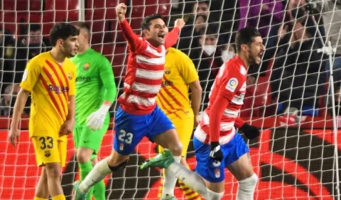 Xavi Hernández, indignado por el empate del Barcelona contra Granada