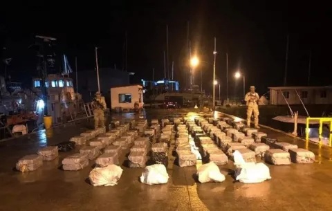 Por transportar droga, seis colombianos fueron condenados a 120 meses de prisión 