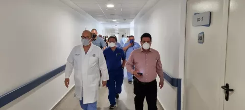 Ingresos a hospital covid de la Ciudad de la Salud se han disparado en los últimos tres días
