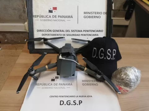 Cerca de 200 drones fueron capturados en las cárceles del país, el año pasado
