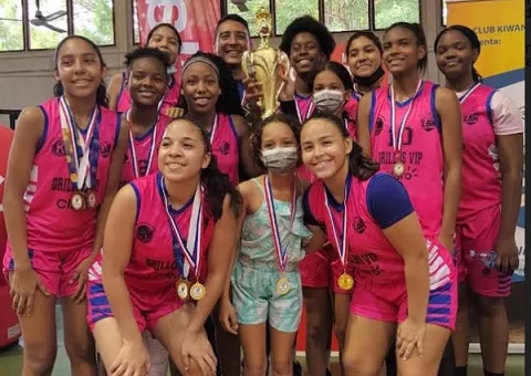 Grillos VIP se corona en la Sub-15  femenina del baloncesto Kiwanis 