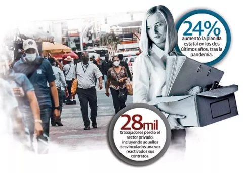 Ómicron podría agravar la crisis laboral del país