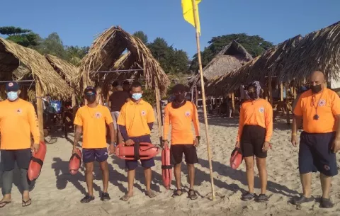 Unas 6,933 personas visitaron las playas este 1 de enero del 2022