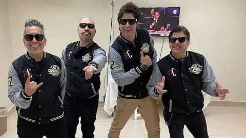 Los Rabanes están listos para recibir su distinción en los Premios Anton Awards de Ecuador 