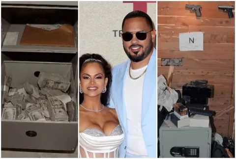 Raphy Pina tenía un 'cuarto oscuro' en su casa, encontraron armas y dinero