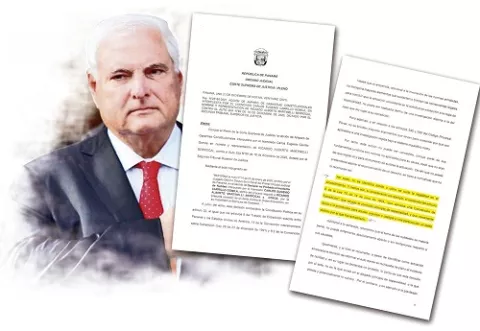 Corte Suprema de Justicia certifica que Ricardo Martinelli goza del principio de especialidad