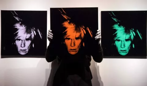 Andy Warhol, el eterno rey del  'pop art'