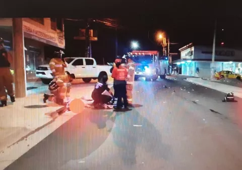 Pareja de esposos murieron atropellados en La Concepción, distrito de Bugaba 