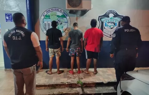 Tres aprehendidos por hurto pecuario en Palmas Bellas de Capira