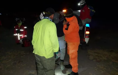 Rescatan a dos turistas en el Parque Nacional Volcán Barú
