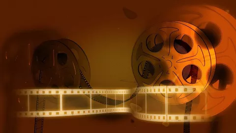 Cartelera cinematográfica como parte de las celebraciones del Año Nuevo Chino