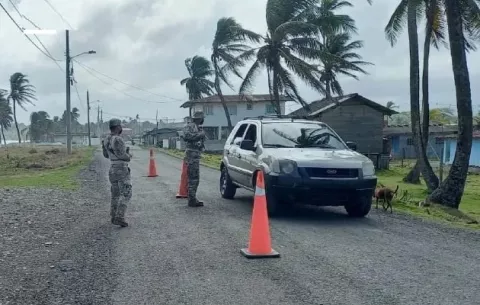 Con agentes del Senan refuerzan seguridad en la Costa Arriba de Colón