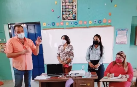 Unos 6,656 docentes iniciaron labores este lunes en Chiriquí, enfocados en la bioseguridad 
