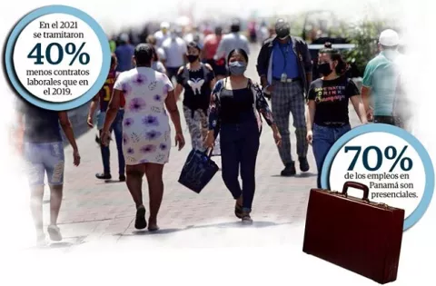 Panameños no encuentran empleo tras la pandemia