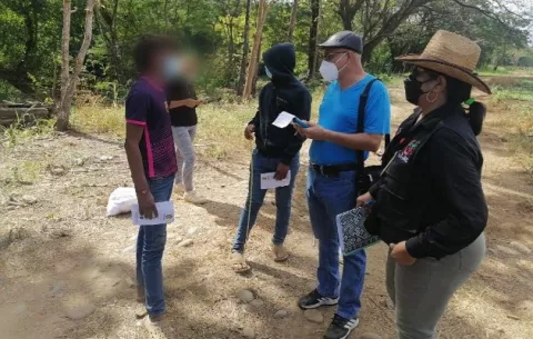 Encuentran a siete menores realizando labores en zonas agrícolas de Chiriquí