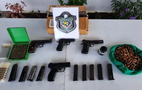 Sacan de circulación armas de fuego y detienen a presuntos violadores y asesinos en Panamá Oeste