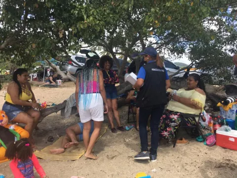 Ciudadanos y comerciantes de la capital cumplieron con las disposiciones para carnaval el fin de semana