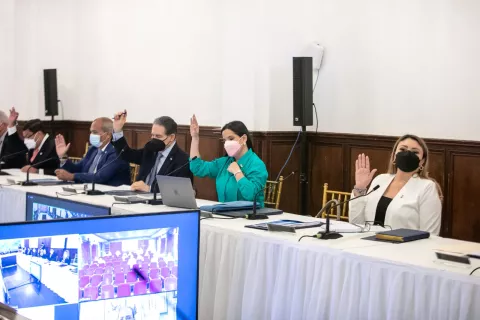 Ministra de Cultura y viceministras de Relaciones Exteriores y de Ambiente toman posesión