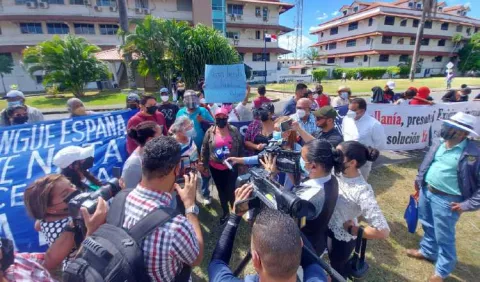 Natariegos volverán a protestar si no  hay respuestas del MOP