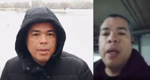 Panameño Emigdio Quintero narra desde un búnker de Kiev la tensa situación en Ucrania