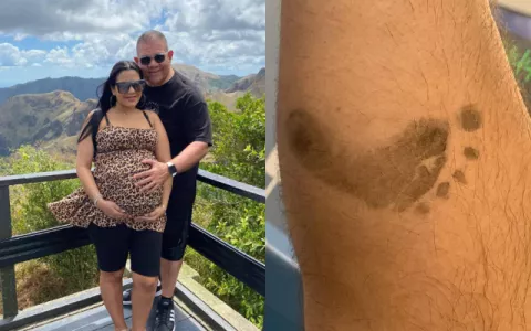 Rodolfo De León y su esposa le dieron la bienvenida a su hija, Gianna Elena