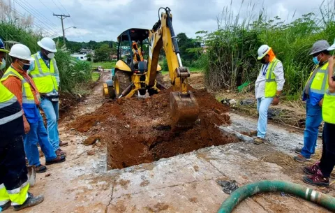 Trabajos de Saneamiento de Panamá benefician a 400 mil personas de Arraiján y La Chorrera 
