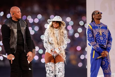 Super Bowl 2022: El 'rap' triunfó en el 'show' de medio tiempo en el SoFi Stadium
