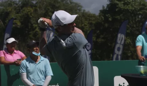 Panamá Championship se vive al rojo vivo, cuatro golfistas empatados en el primer lugar