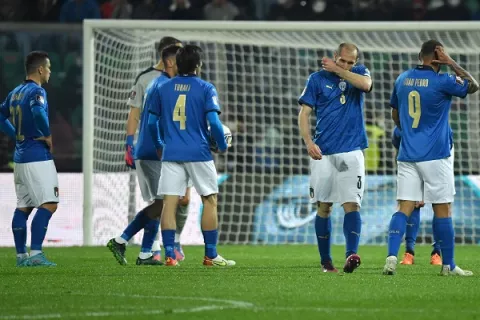 Italia se queda fuera del Mundial por segunda vez consecutiva