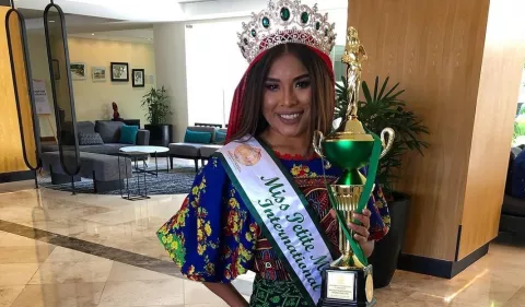 Panameña gana el Miss Petite Mesoamérica Internacional, concurso realizado en El Salvador