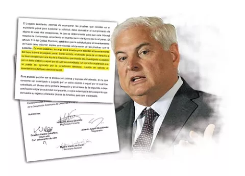 Tribunal Electoral ratifica  Principio de Especialidad de Ricardo Martinelli