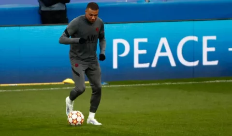 Kylian Mbappé, listo para Real Madrid en la Champions