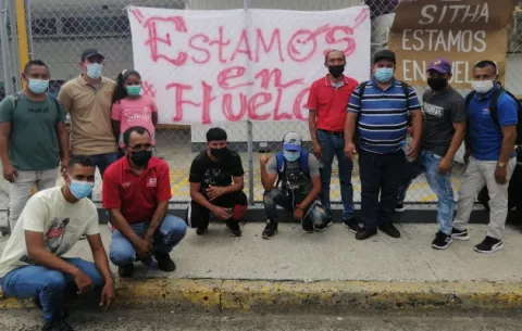 Trabajadores de Bimbo de Panamá protestaron este domingo; sindicatos muestran respaldo