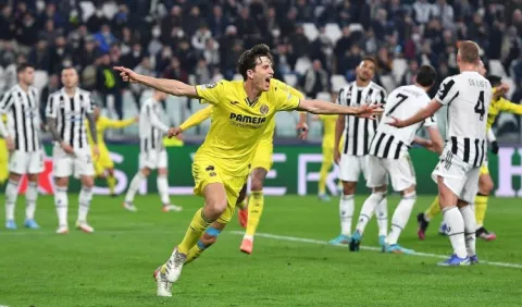 Villarreal humilla a Juventus y piensa en cuartos de final en la Champions