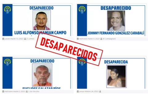 ¿Cómo es el proceso para reportar a una persona como desaparecida?