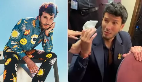 Sebastián Yatra entre adeptos y detractores al llorar luego de cantar en los Óscar 2022