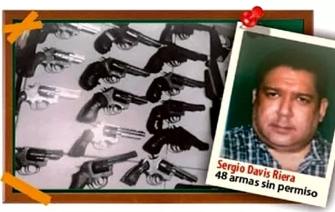 Ministerio Público encubre a Sergio Davis en caso de armas ilegales