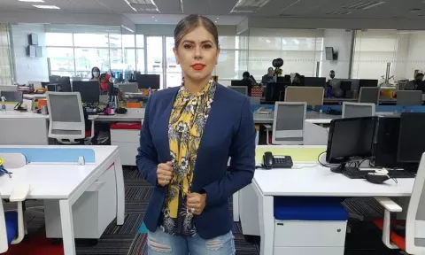 Susan Elizabeth Castillo se despide de su abuela 